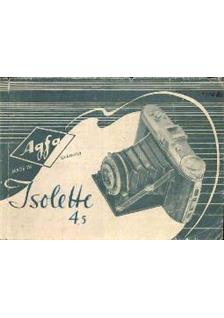 Agfa Isolette Printed Manual