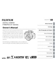 Fujifilm FinePix S1 Printed Manual