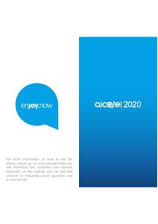 Alcatel 2020 manual. Camera Instructions.
