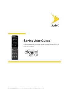 Alcatel Go Flip manual. Camera Instructions.