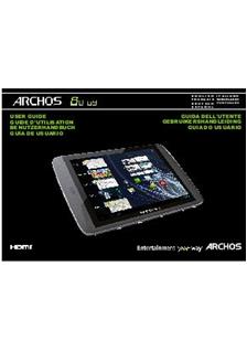Archos 80 G9 manual. Camera Instructions.