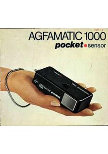 Agfa Agfamatic 1000 manual. Camera Instructions.