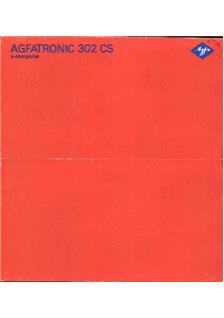 Agfa Agfatronic 302 CS manual. Camera Instructions.