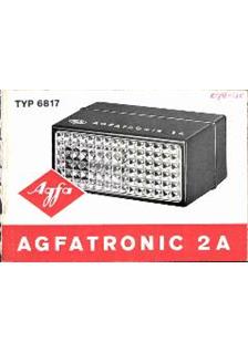 Manual Operating Agfa Agfatronic 2A Type 6817 