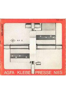 Agfa Splicer N 8 S manual. Camera Instructions.