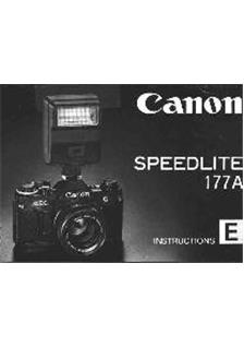 Canon 177 A manual