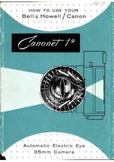 Canon Canonet manual