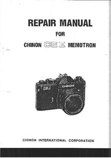 Chinon CE 2 manual. Camera Instructions.