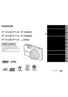 Fujifilm FinePix J50 manual. Camera Instructions.