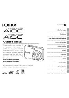 Fujifilm FinePix A150 manual. Camera Instructions.