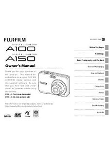 Fujifilm FinePix A100 manual. Camera Instructions.
