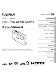 Fujifilm FinePix XP90 manual. Camera Instructions.