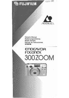 Fujifilm Fotonex 300 ix Zoom Printed Manual