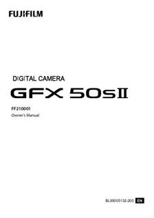 Fujifilm GFX 50s II manual. Camera Instructions.