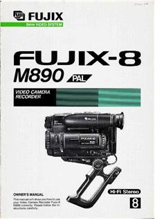 Fujifilm M 890 manual. Camera Instructions.