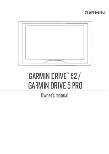 Garmin Drive 52 Printed