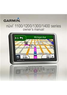 klokke global skulder Garmin Nuvi 1100 Printed Manual