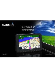 Garmin Nuvi 40 manual. Camera Instructions.