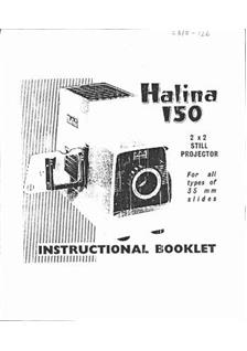 Halina 150 manual. Camera Instructions.