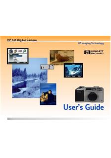 Hewlett Packard PhotoSmart C 618 manual. Camera Instructions.