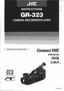 JVC GR 323 manual. Camera Instructions.