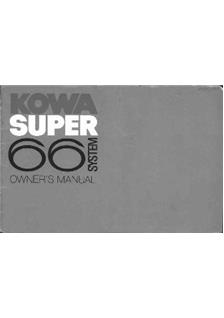 Kowa Super 66 Printed Manual