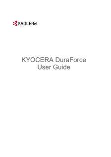 Kyocera E6560 manual. Camera Instructions.