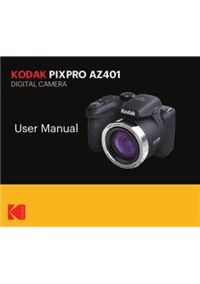 Kodak PixPro AZ401 manual. Camera Instructions.