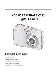 Kodak EasyShare C 182 manual. Camera Instructions.