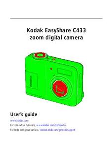 Kodak EasyShare C 433 manual. Camera Instructions.