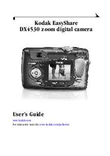 Kodak DX 4530 manual. Camera Instructions.