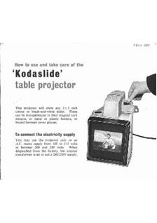PROJECTEUR KODAK KODASLIDE modèle 2A EUR 66,03