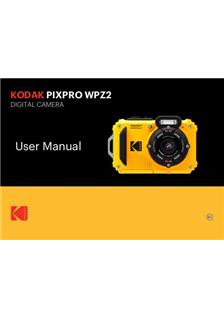 Kodak PixPro WPZ2 manual. Camera Instructions.