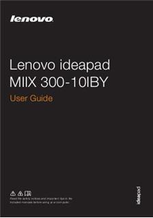 Lenovo Idea Pad Miix 300-101BY manual. Camera Instructions.