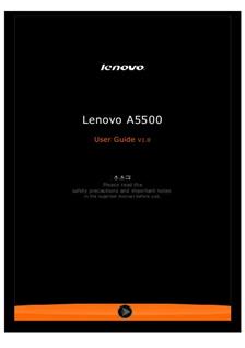 Lenovo A 5500 manual. Camera Instructions.