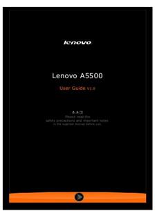 Lenovo A 5500 manual. Camera Instructions.