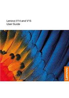 Lenovo V15 manual. Camera Instructions.