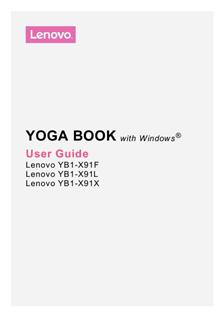 Lenovo Yoga Book YB1-X91F manual. Camera Instructions.