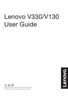 Lenovo V330 manual. Camera Instructions.