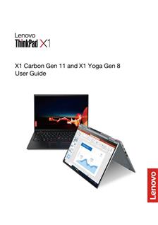 Lenovo ThinkPad X1 manual. Camera Instructions.
