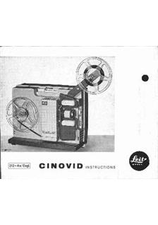 Leica Cinovid manual. Camera Instructions.