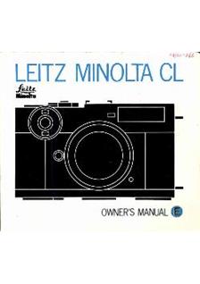 Original Leica CL utilisateurs manuel d'instruction 