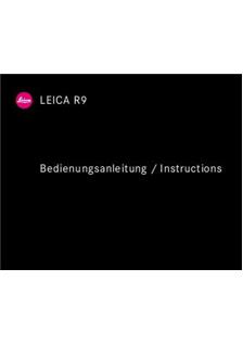 Leica R 9 manual. Camera Instructions.