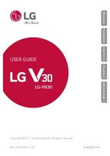 LG V30 manual. Camera Instructions.