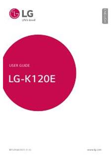 LG K120E manual. Camera Instructions.