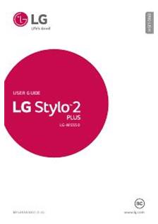 LG Stylo 2 Plus manual. Camera Instructions.