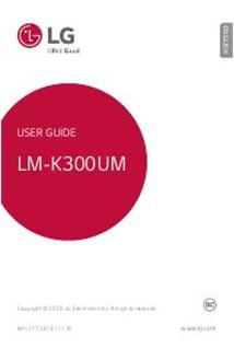 LG LM K300UM manual. Camera Instructions.