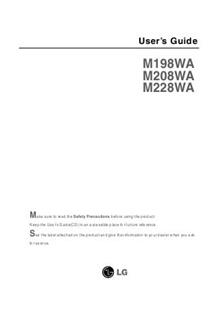 LG M228WA manual. Camera Instructions.