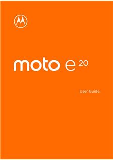 Motorola Moto E20 manual. Camera Instructions.