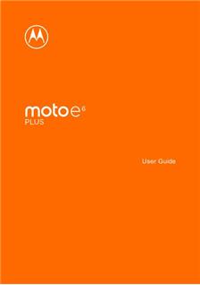 Motorola Moto E6 Plus manual. Camera Instructions.
